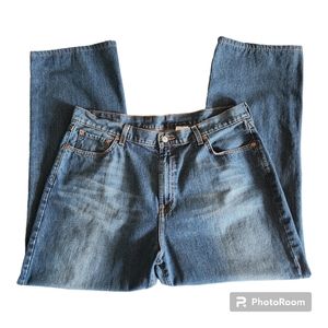 Lucky Brand Dungarees by Gene Montesano Classic Fit Straight Leg Jeans Waist 40